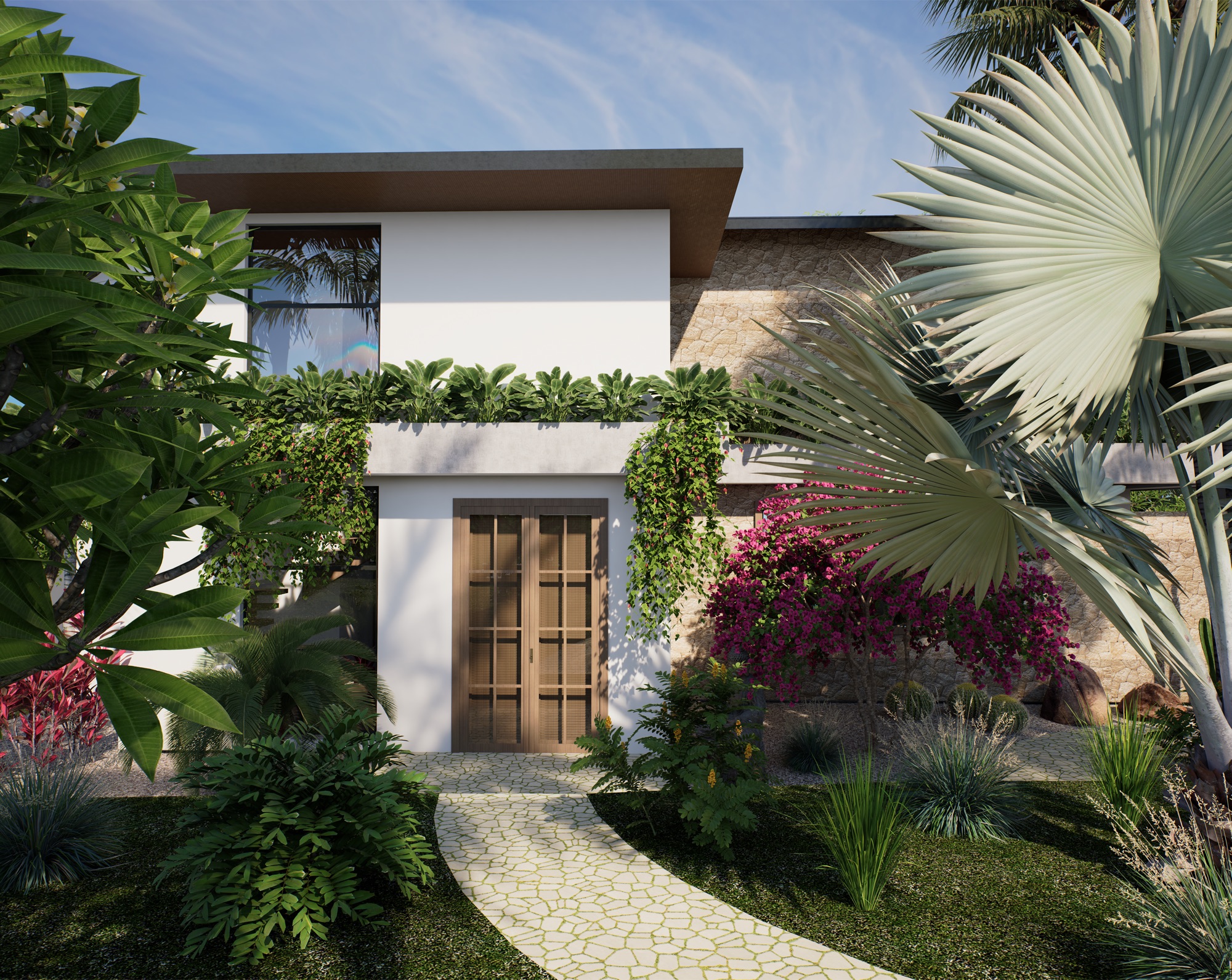 Casa Junquillal, vista exterior