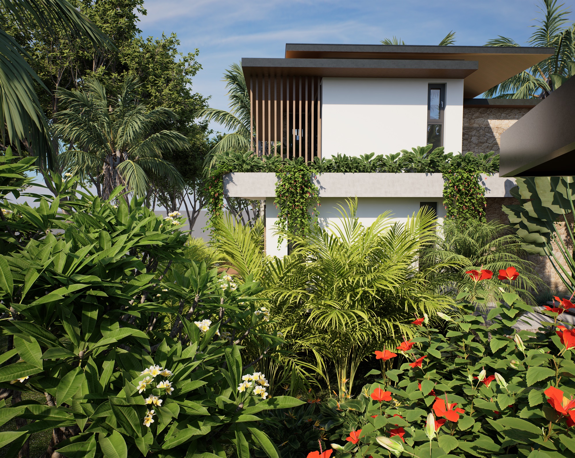 Casa Junquillal, vista exterior