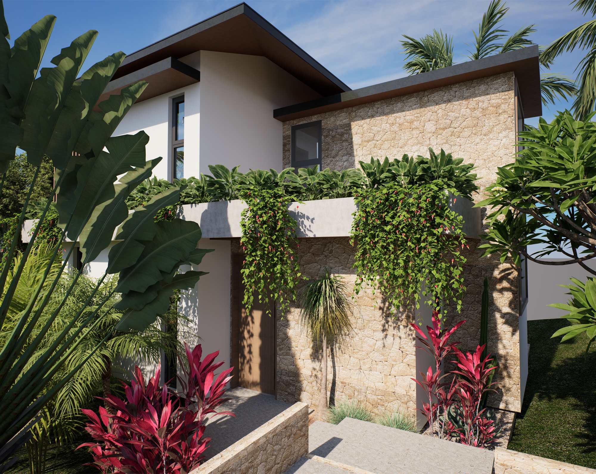 Casa Junquillal, vista exterior