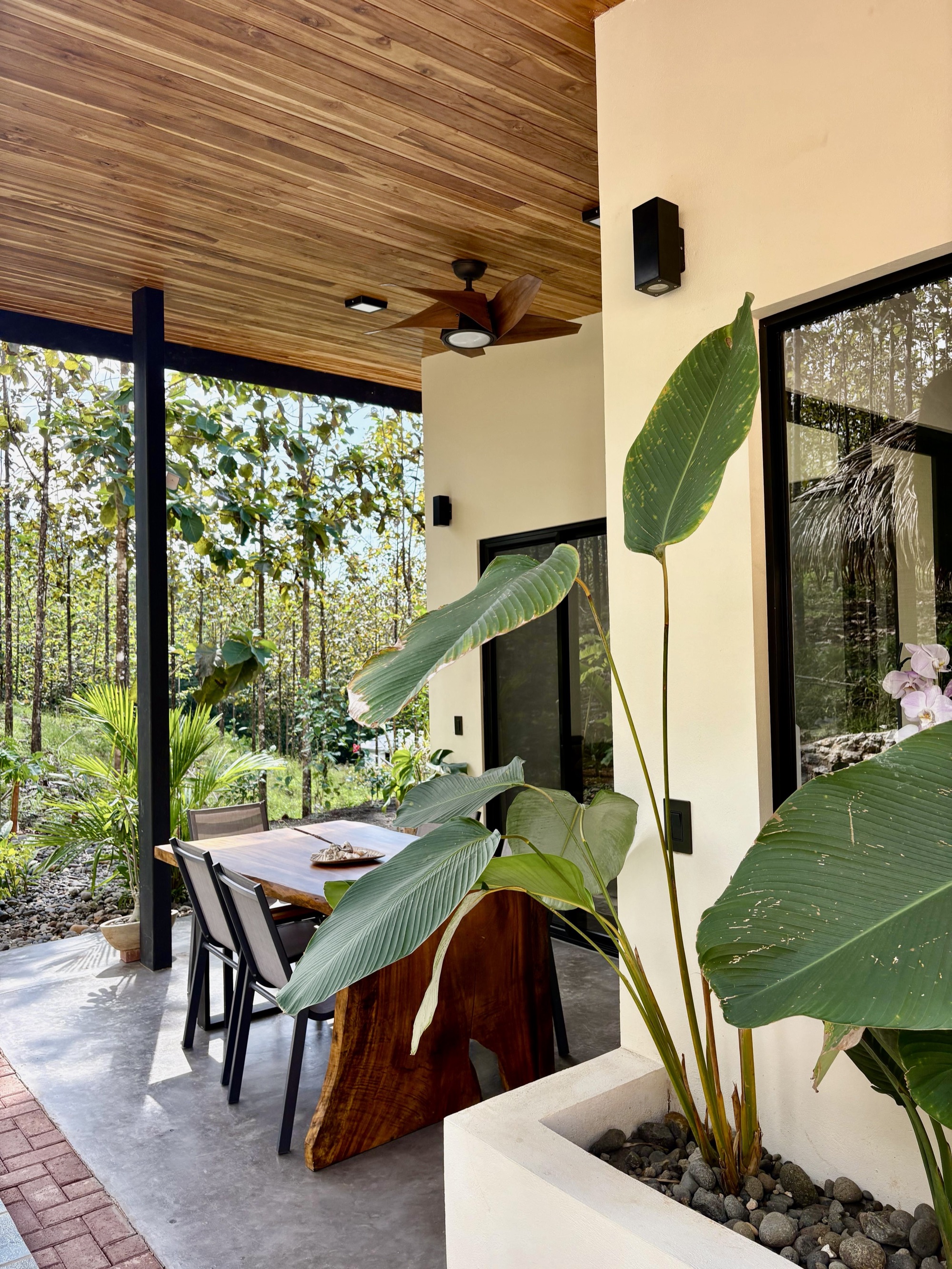 Casa Nekajui, terraza cubierta