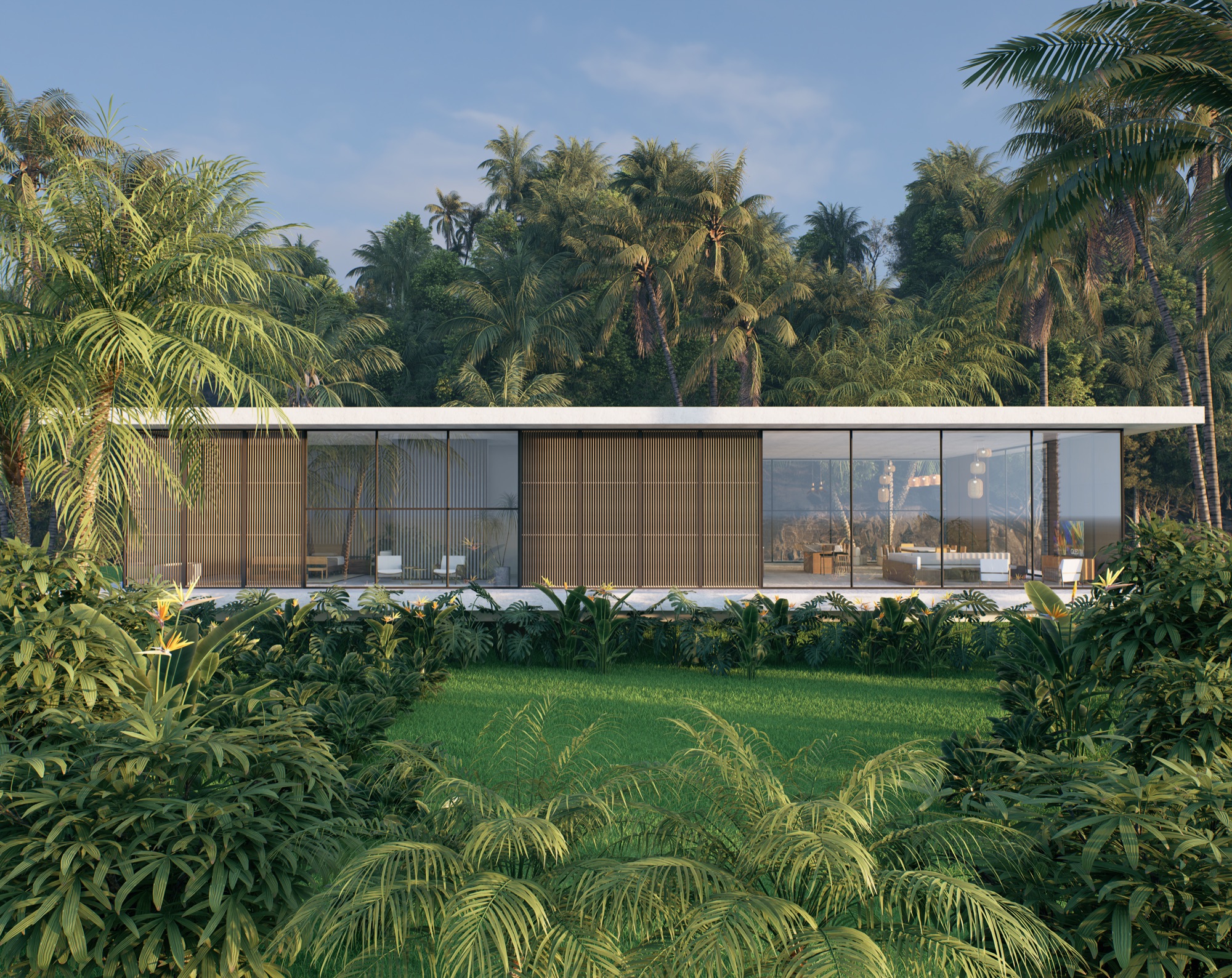 Casa Tropical, arquitectura contemporánea, Zempō
