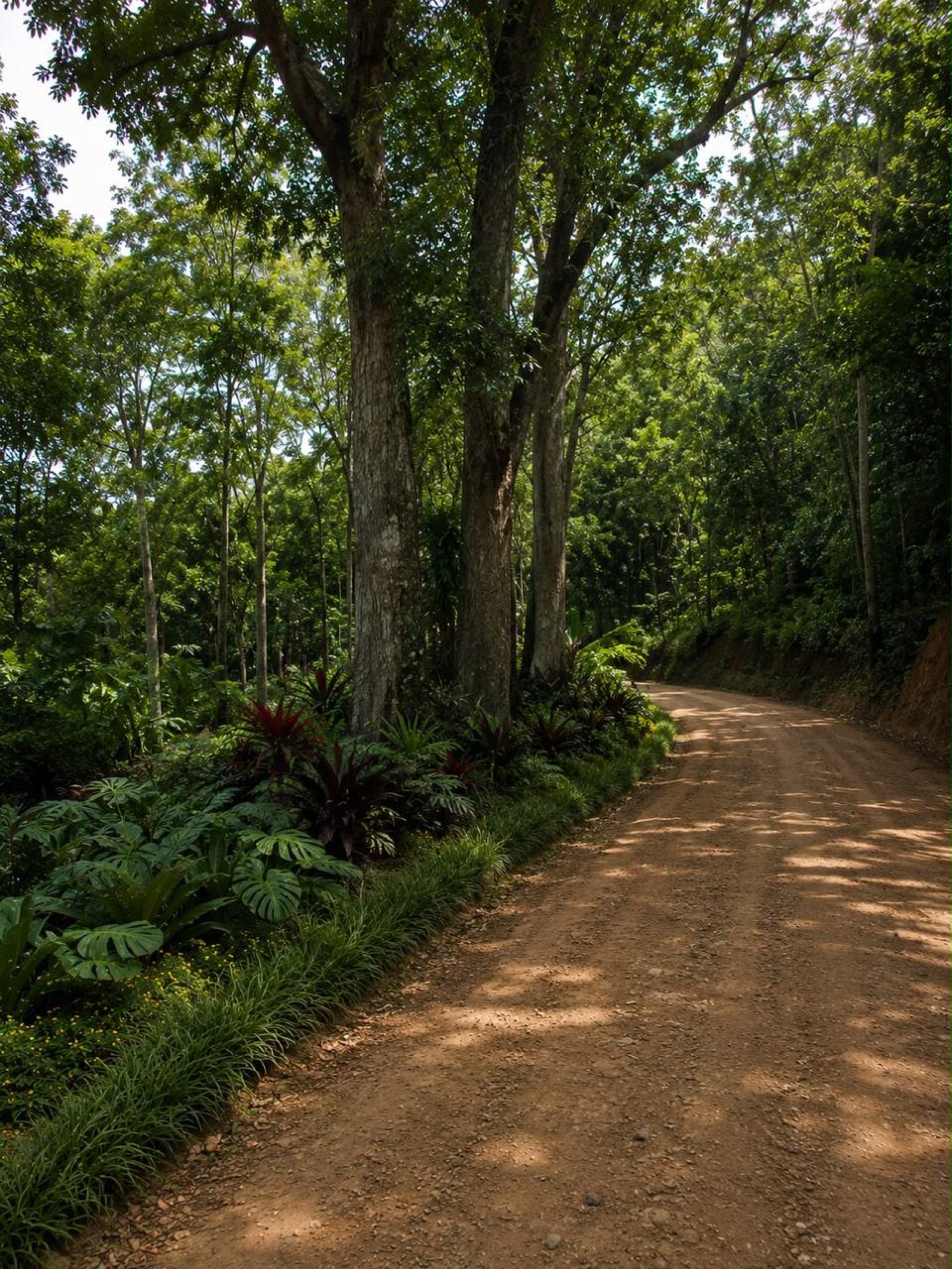 Camino de acceso al desarrollo Serena Blue
