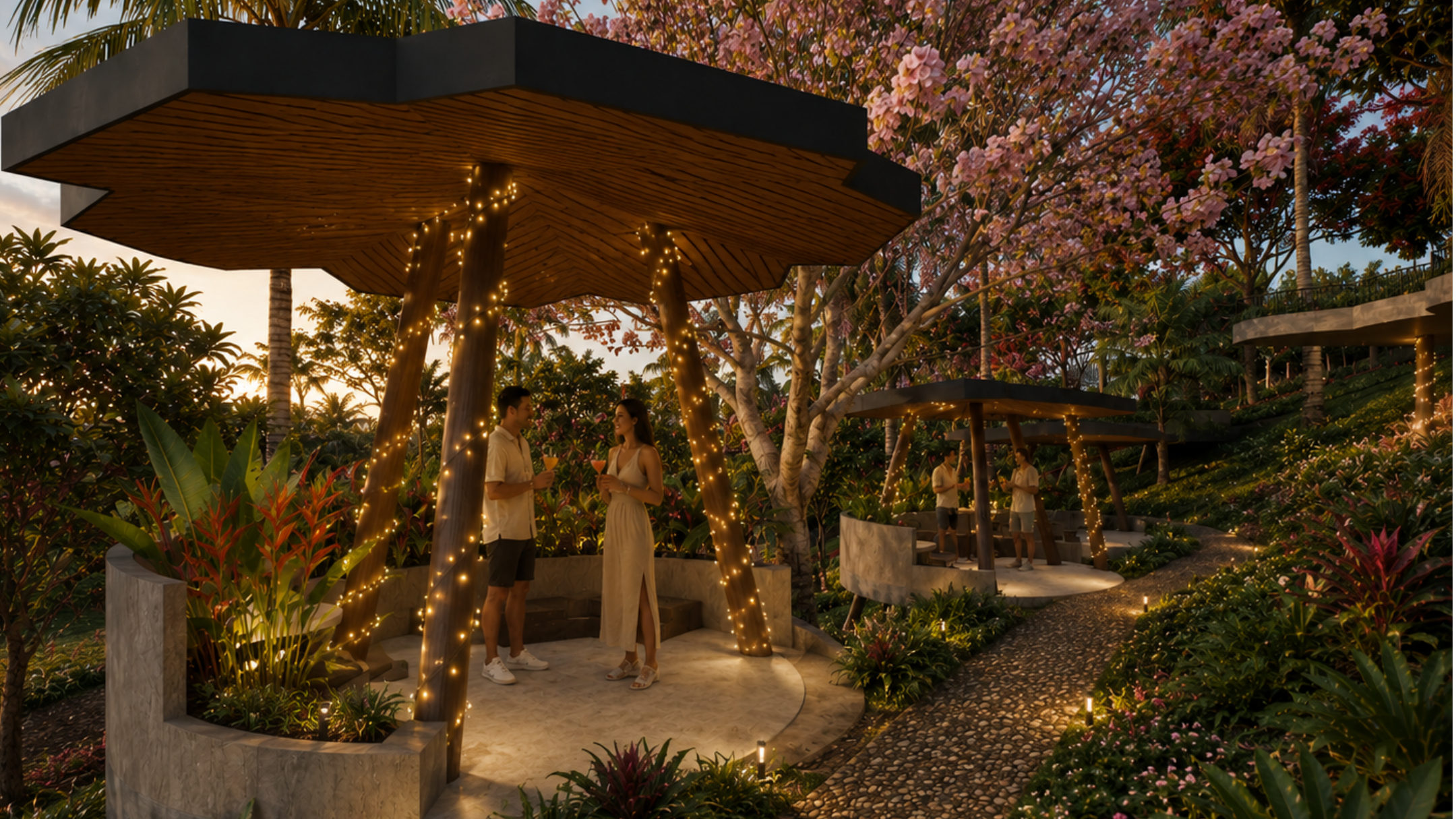 Render de áreas comunes, Serena Blue